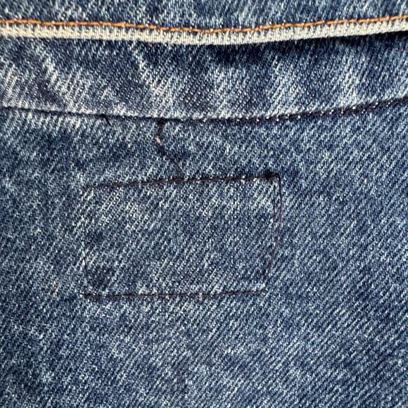 Vintage 90s Venezia Sportswear Denim Jacket Men’s 2XL 3XL Trucker Jean Coat Y2K - Picture 7 of 12